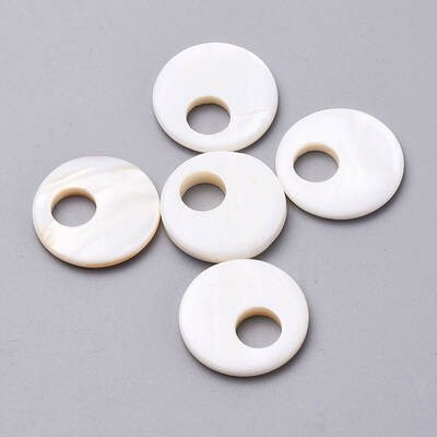 Natural Freshwater Shell Beads