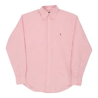 Age 14-16 Ralph Lauren Shirt - Small Pink Cotton