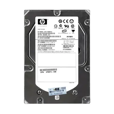 375874-009 HP 146GB 3Gb/s SAS 15000 3.5-inch 16MB Hard Drive