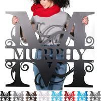 Main Street Steel - Split Letter Monogram - Wall Decor