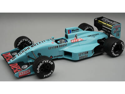 March 881 #16 Ivan Capelli 3rd Place Formula One F1 Belgian GP (1988) Mythos Series with Display Case Limited Edition to ...