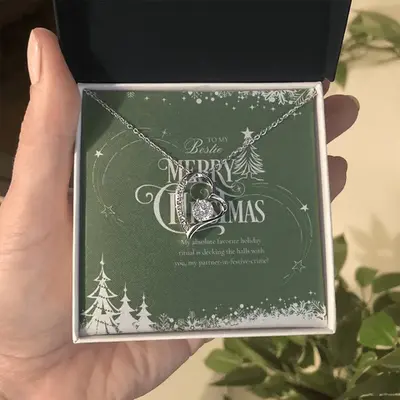 Deck the Halls with You - A Christmas Card for Your Bestie