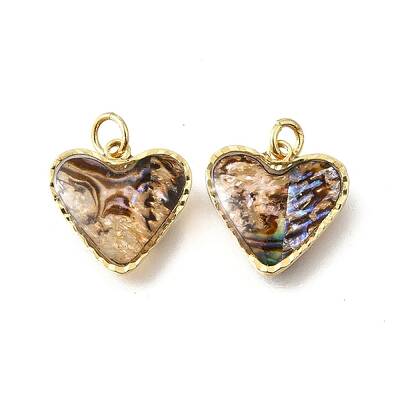 Natural Paua Shell & Epoxy Resin Charms