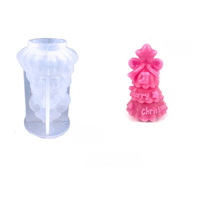 DIY Christmas Tree Food Grade Silicone Candle Molds