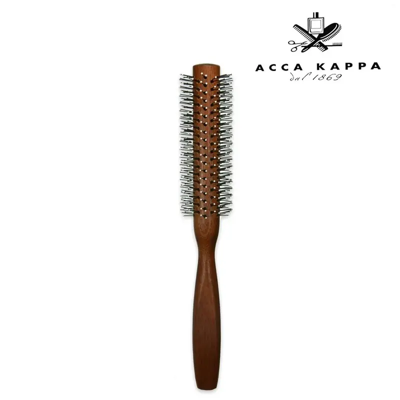 Acca kappa Nylon hairdryer brush with spikes