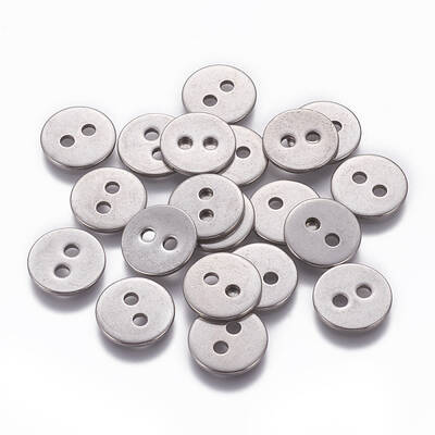 Tarnish Resistant 201 Stainless Steel Buttons