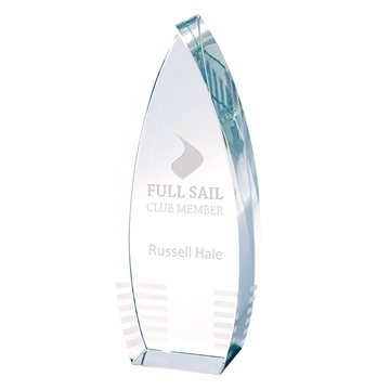 1 Promotional Parma Crystal Tower Award - Optical Crystal