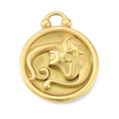 Real 18K Gold Plated Tone 304 Stainless Steel Pendants