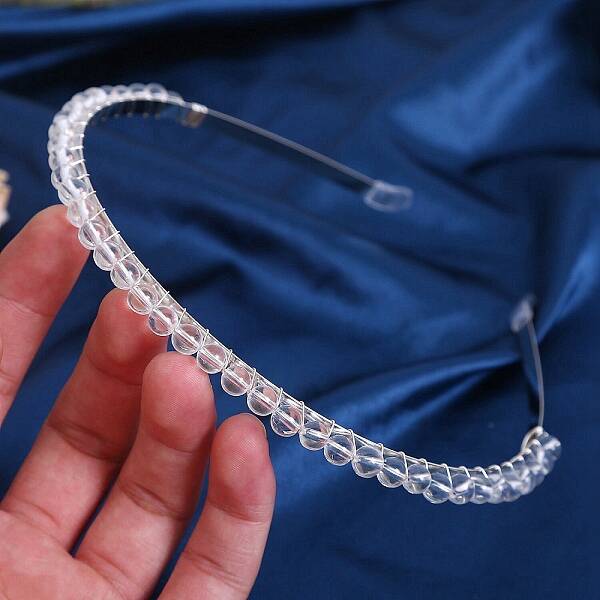 Natural Howlite Hair Bands