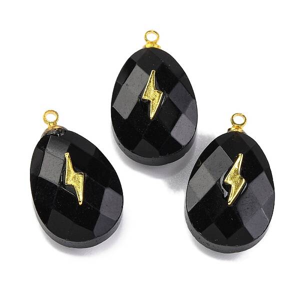 Natural Obsidian Pendants