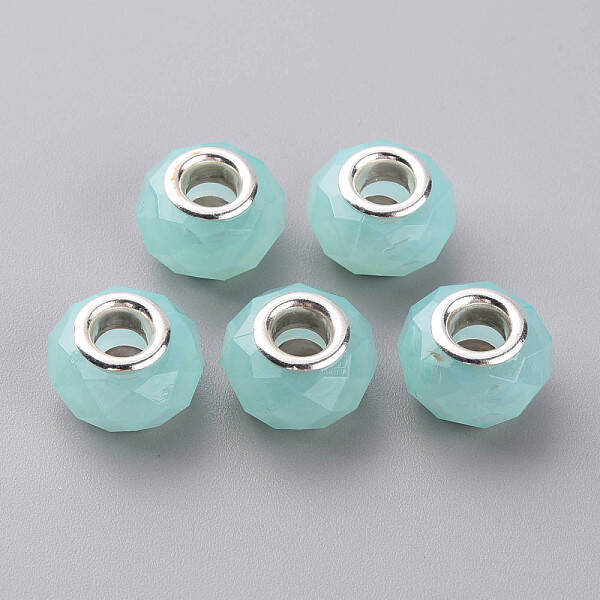 Resin European Beads