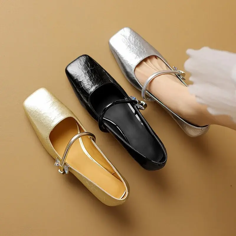 CHIKO Annamaria Square Toe Stiletto Mary Jane Shoes