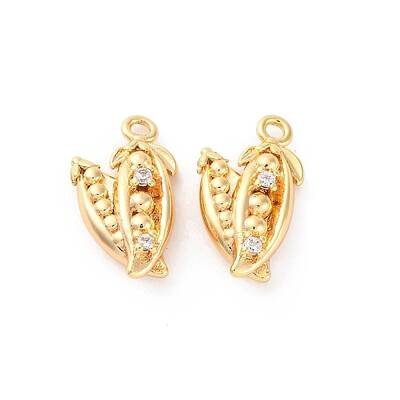 Brass Rhinestone Pendants