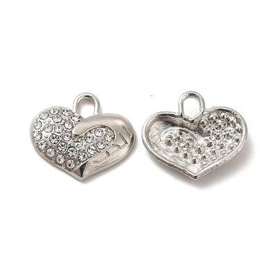 Alloy Crystal Rhinestone Pendants