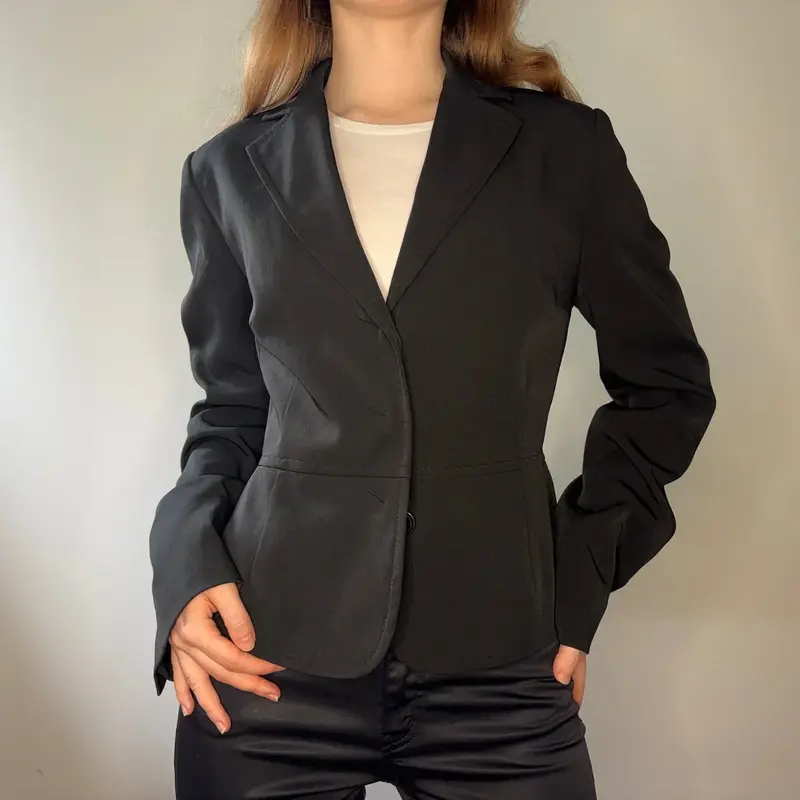 Now Blazer - Small Black Polyester Blend
