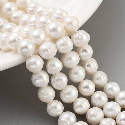 Natural Cultured Freshwater Pearl Beads Strands