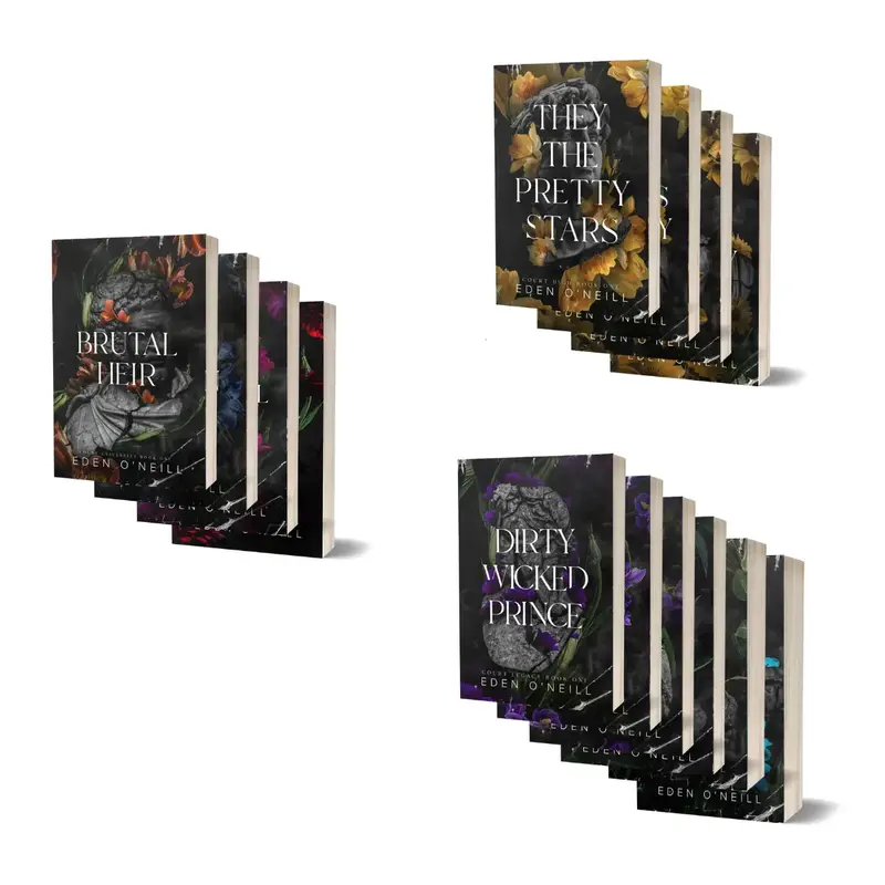 Court Universe by Eden O'Neill Book Bundle with Author Signature and bonus art prints! - Available in 3 Styles!