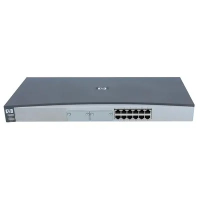 HP JE015A#ABA | E4200-12G 12 x Ports 10/100/1000Base-T + 4 x SFP (mini-GBIC) Layer-2 Managed Gigabit Ethernet Network Switch