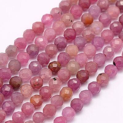 Natural Ruby Beads Strands