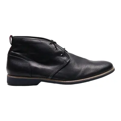 STEVE MADDEN Ankle Boots Black Leather Mens UK 14