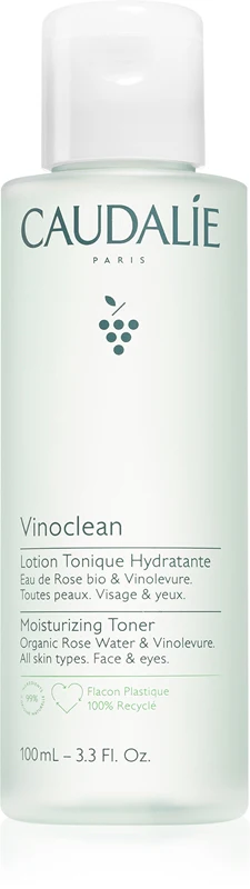 Caudalie Moisturizing toning water Vinoclean (Moisturizing Toner) - Volume: 100 ml