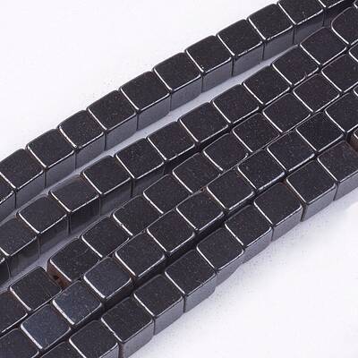 Non-Magnetic Synthetic Hematite Beads Strands