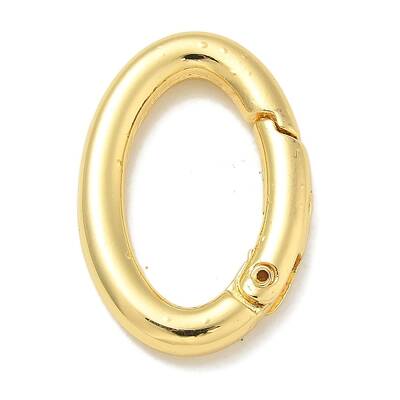 Rack Plating Brass Springs Gate Rings