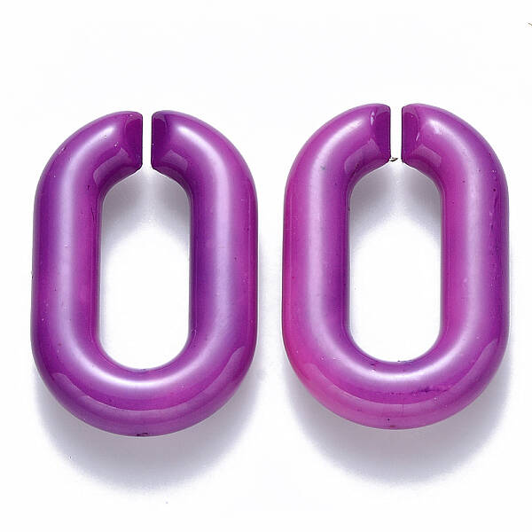 Opaque Acrylic Linking Rings