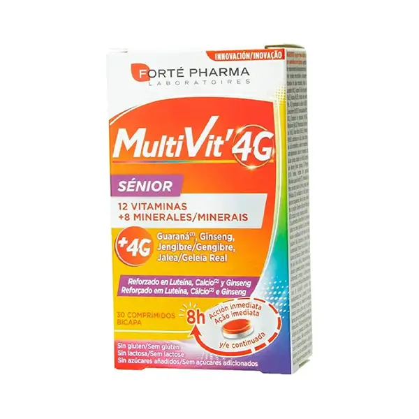 Forté Pharma 12 Multivit 4G Senior 30 compresse