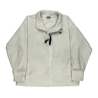 Tommy Hilfiger Fleece - XL White Polyester | Size: x-large