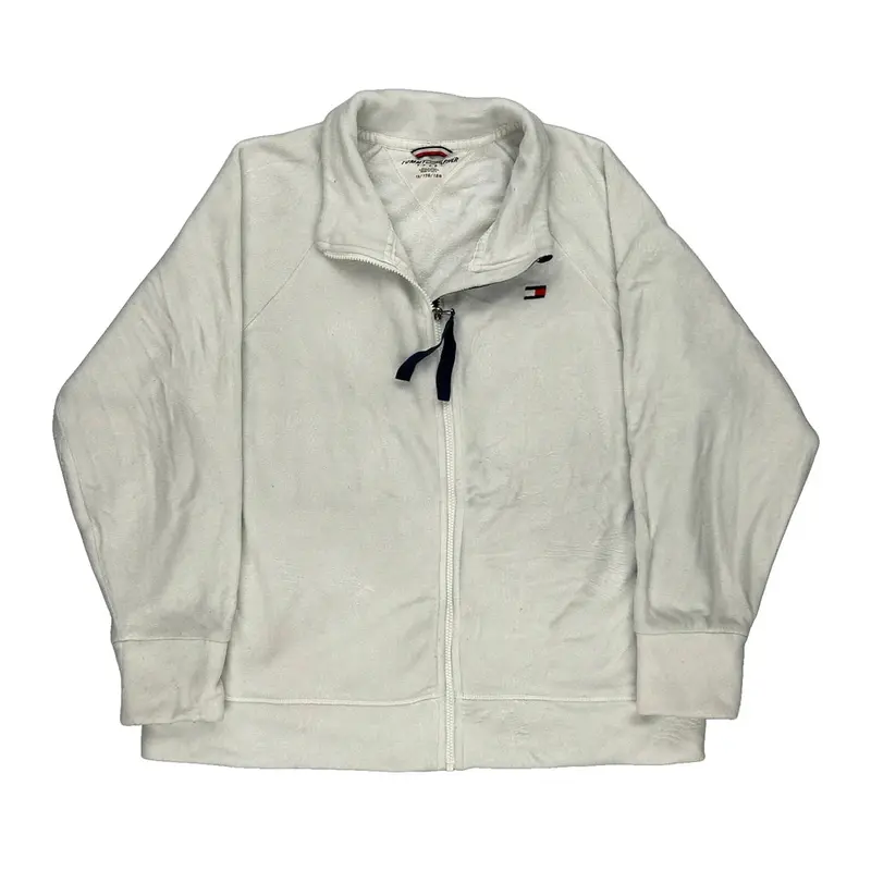 Tommy Hilfiger Fleece - XL White Polyester | Size: x-large