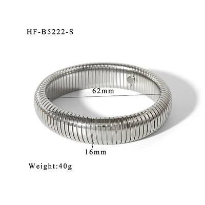 304 Stainless Steel Stretch Bangles