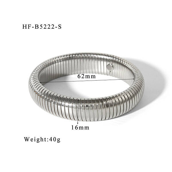 304 Stainless Steel Stretch Bangles