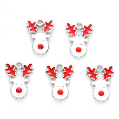 Alloy Enamel Pendants