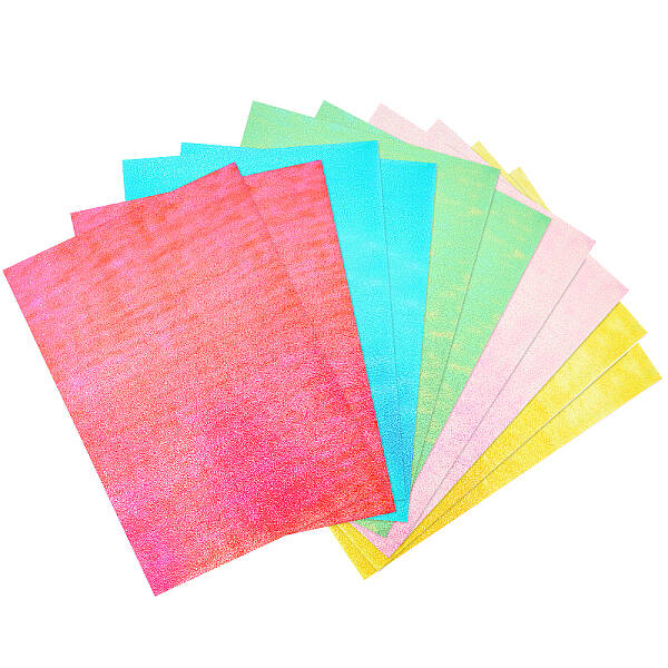 A4 Shiny Craft Papers