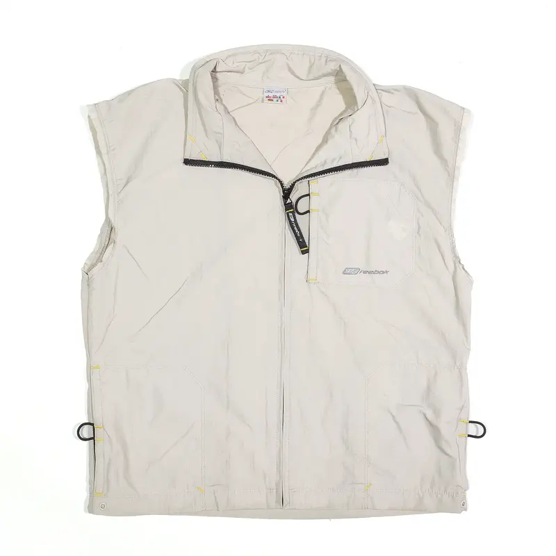 REEBOK Beige Nylon Gilet Girls 10 Years