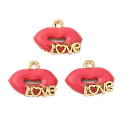 Alloy Enamel Pendants
