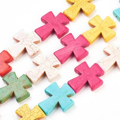 Synthetic Turquoise Beads Strands