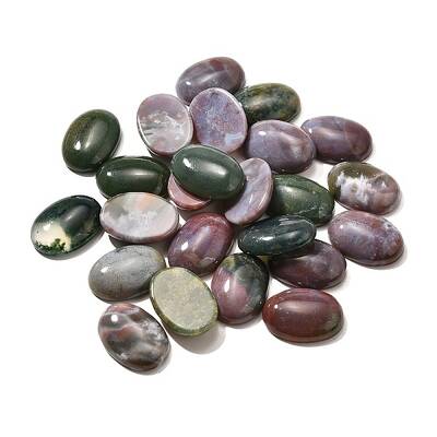 Natural Indian Agate Gemstone Cabochons