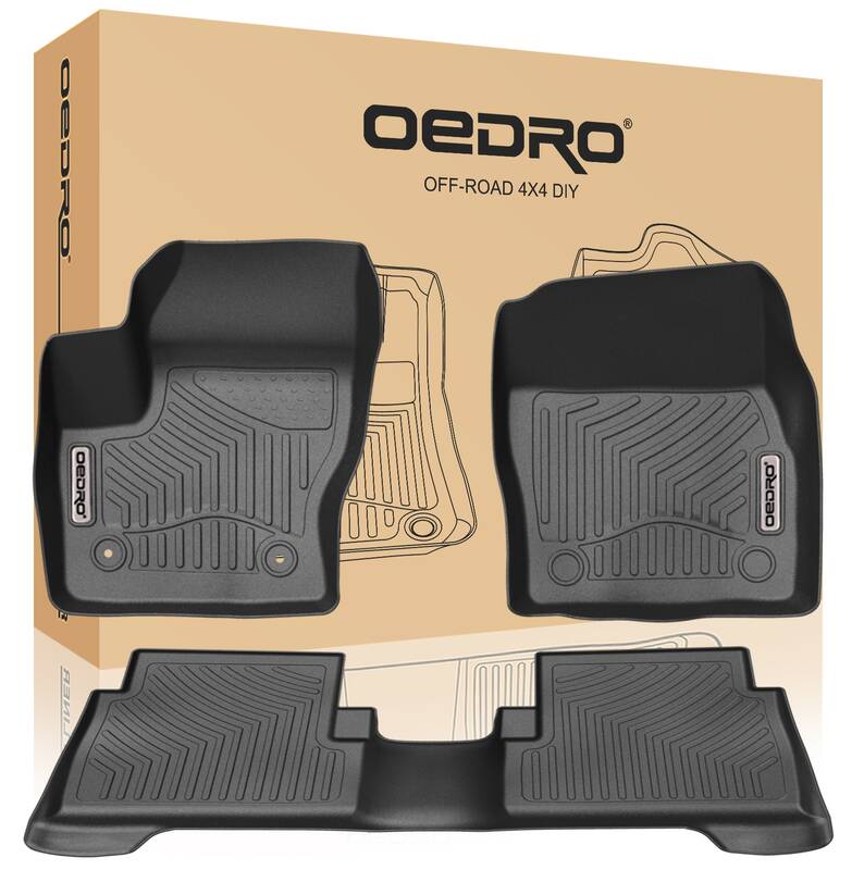 OEDRO Floor Mats for 2015-2019 Ford Escape, 2013-2018 Ford C-Max