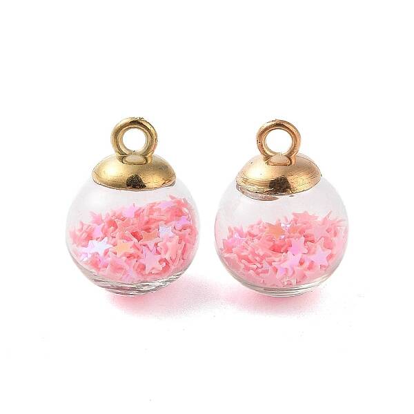 Glass Round Pendants