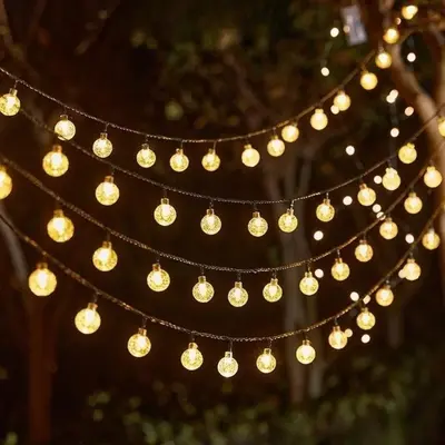 Batteries Required/USB Powered LED String Light without Battery, 1 Count Waterproof Fairy String Lights, Ambient Light For Ho...