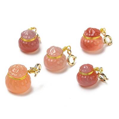 Natural Agate Money Bag Pendant Decoration