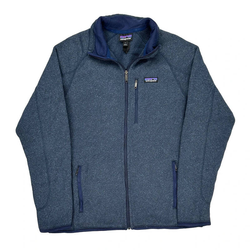 Patagonia Fleece - Large Blue Polyester