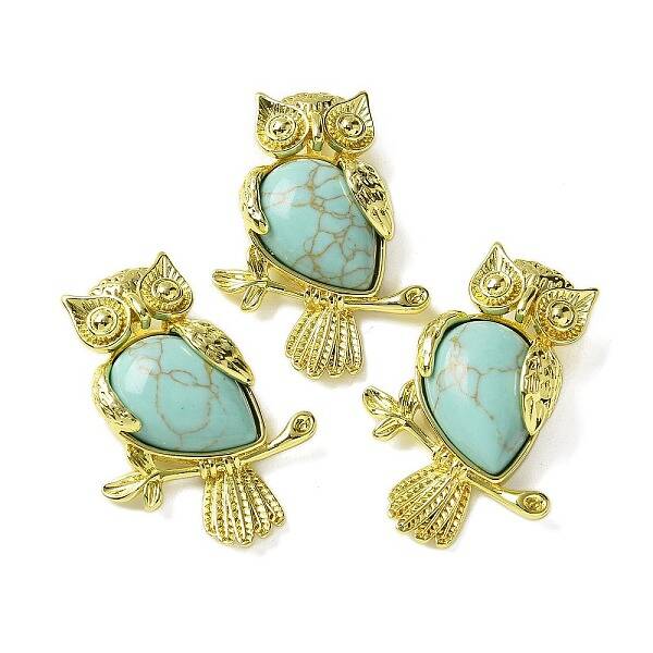 Synthetic Turquoise Pendants
