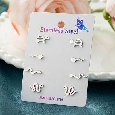 304 Stainless Steel Earring Sets