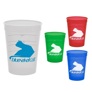 500 Custom 12 oz Measuring Cup - BPA Free & Food Safe