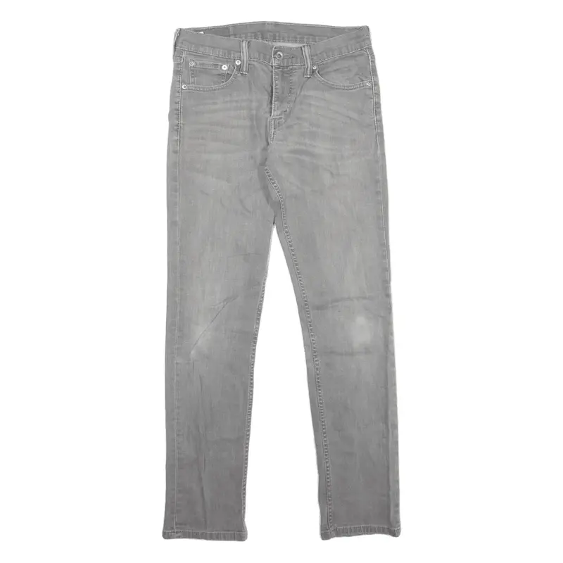 LEVI'S 511 Jeans Grey Denim Slim Straight Mens W30 L32