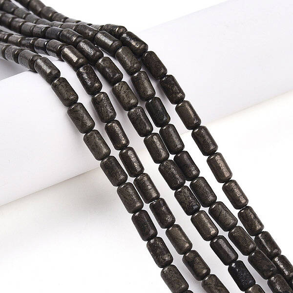 Natural Pyrite Beads Strands