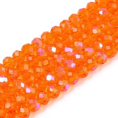 Electroplate Glass Beads Strands